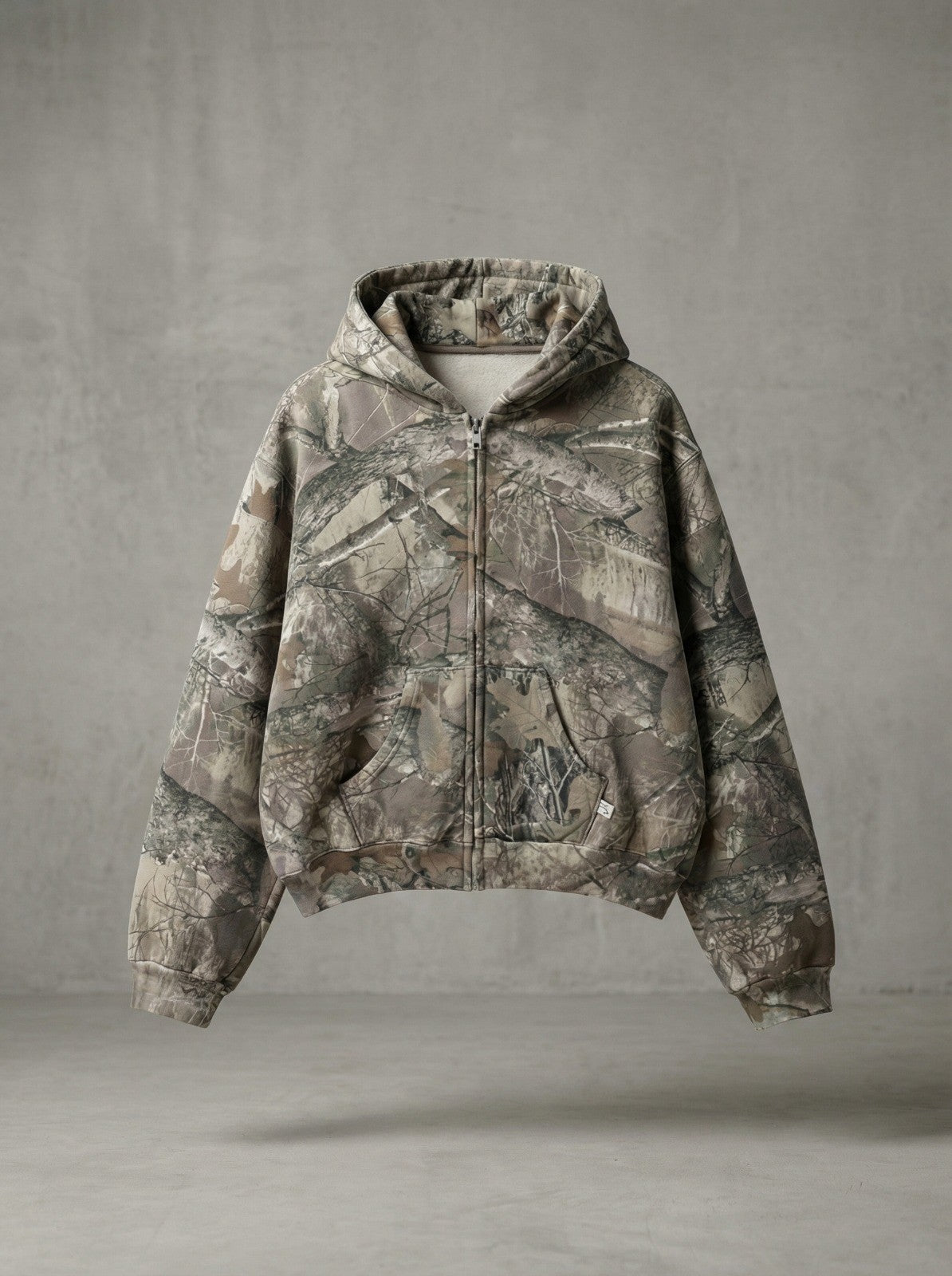 Camo Zip-Up Hoodie™