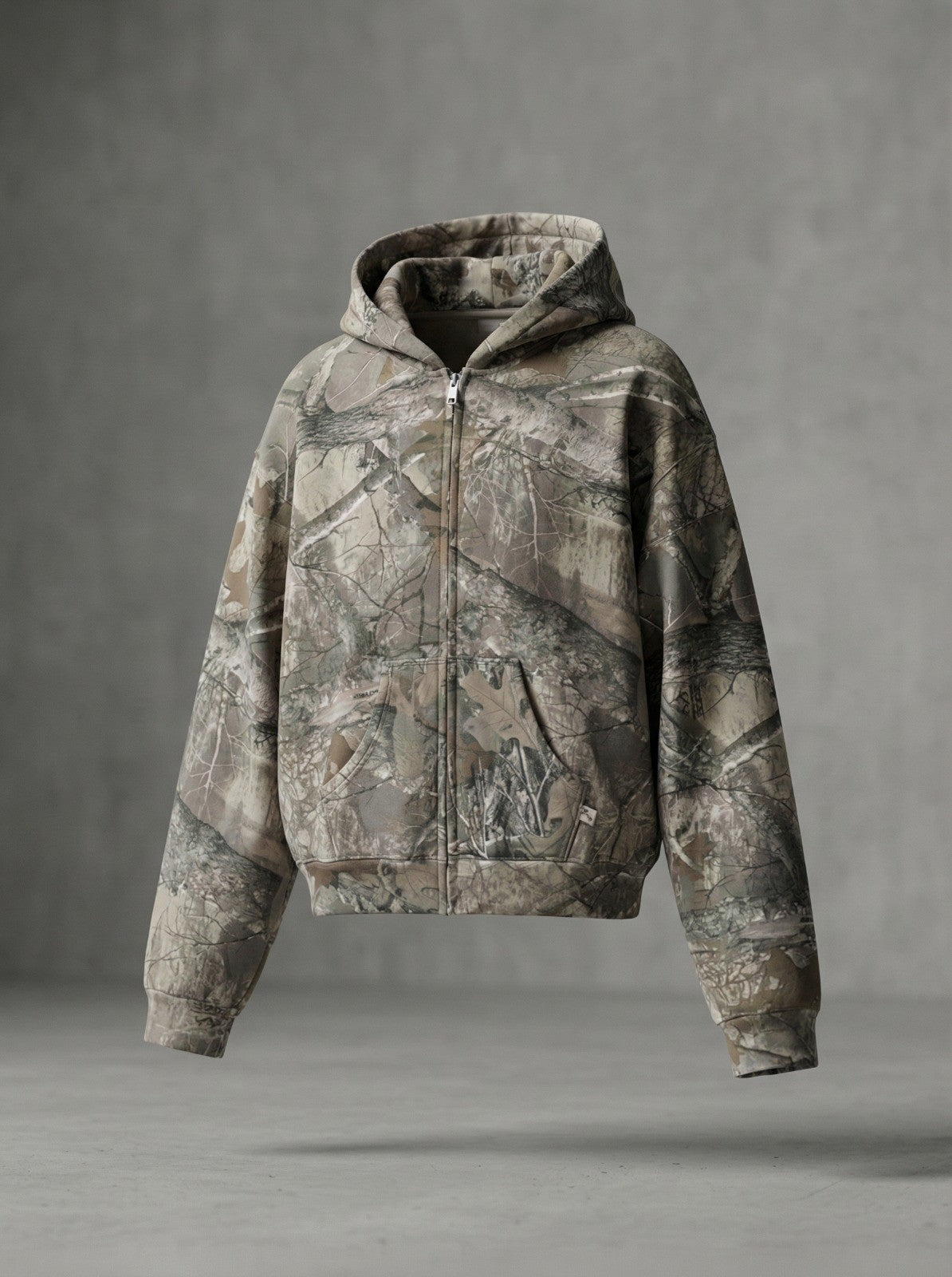 Camo Zip-Up Hoodie™