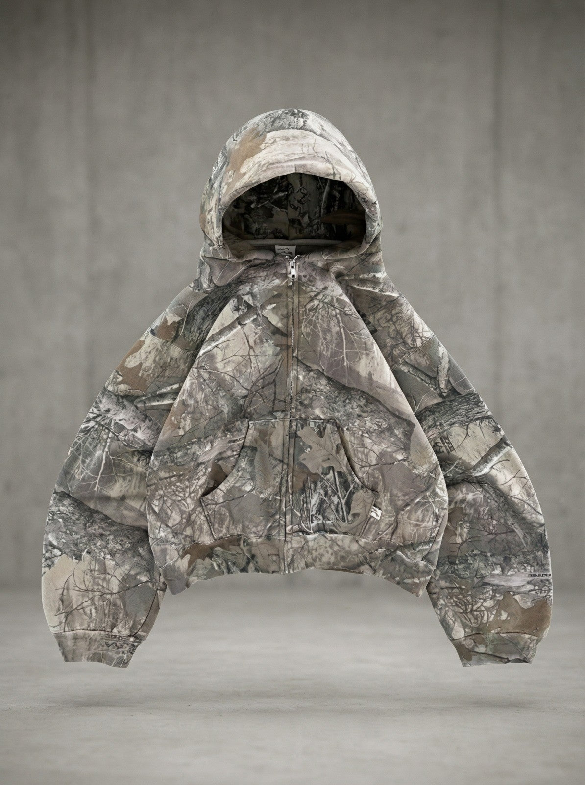 Camo Zip-Up Hoodie™